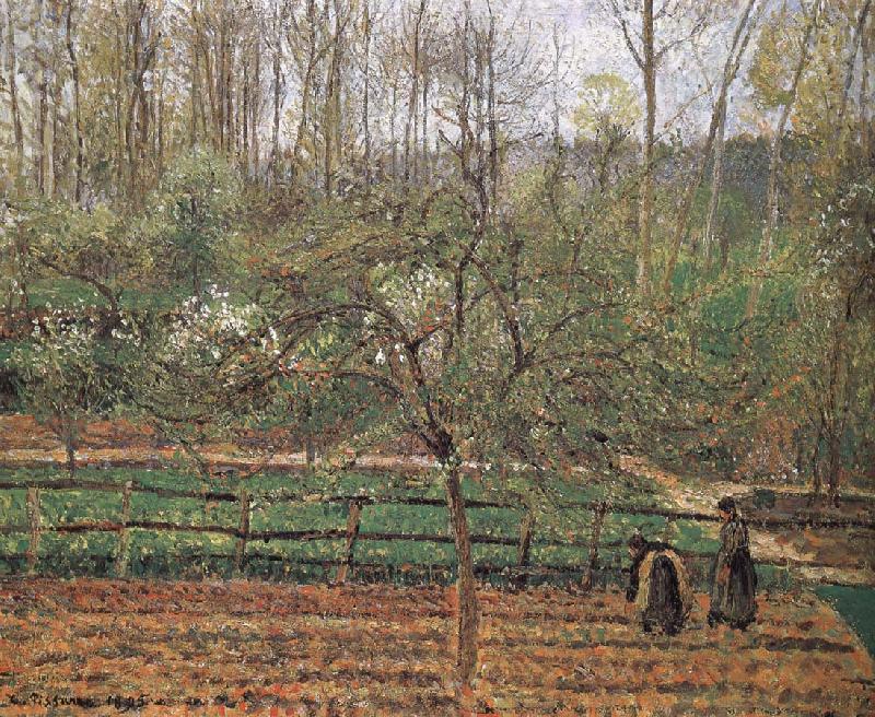 Spring, Camille Pissarro